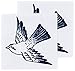Tattly Temporary Tattoos, Cartolina Bird, 0.1 Ounce