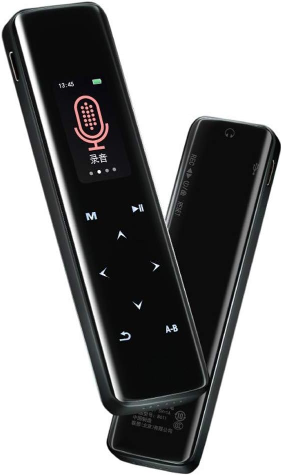 RLIRLI voice recorder mp3,digital voice recorder, 8 GB audio recorder Colored screen, Dictaphone player support MP3 Photo E-Book TF card Recording for meetings