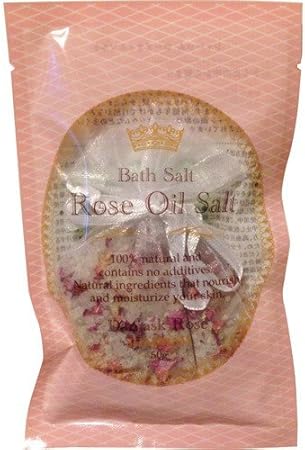 Amazon シャーロム ローズオイルソルト 50g 粉末入浴剤 バスソルト 通販