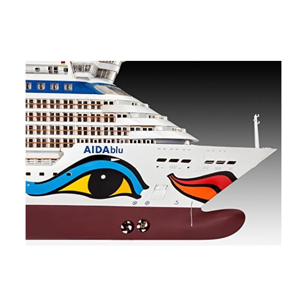 Revell Revell_05230 Modellbausatz Schiff 1:400 - Cruiser Ship AIDAblu, AIDAsol, AIDAmar, AIDAstella im Maßstab 1:400… – Bild 5