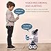 IHBUDS Remote Control Toy Robot for Kids,Touch & Sound Control, Speaks, Dance Moves, Plays Music. Built-in Coin Bank. Programmable, Rechargeable RC Robot Kit for Boys, Girls All Ages - White/Black