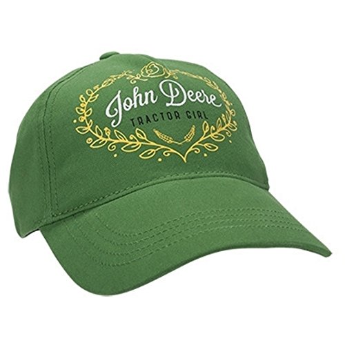 John Deere Youth Girl's Green Tractor Girl Cap Product8