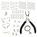 Jewelry Making Supplies Kit Includes Amazing eBook with Easy Step-by-Step Instructions. Stylish Beads, Alloy Charms, Pliers, Wire, Findings. Ideal Craft Beading Set for Adults, Girls, Teens, Beginners