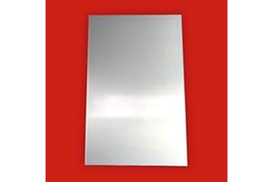 Metoro 080 12" x 18" Aluminum Sheet Plate - Grade 5052 | Durable & Versatile Metal for DIY, Industrial, Signage | It is Corrosion Resistant, formable, and Good for Welding. (1, 12 x 18)