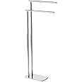 Gedy 7331-13 Towel Stand, 10" L x 15.21" W, Chrome