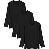 Latuza Men's Bamboo Viscose Pajama Shirt Long Sleeve Soft Sleep Top