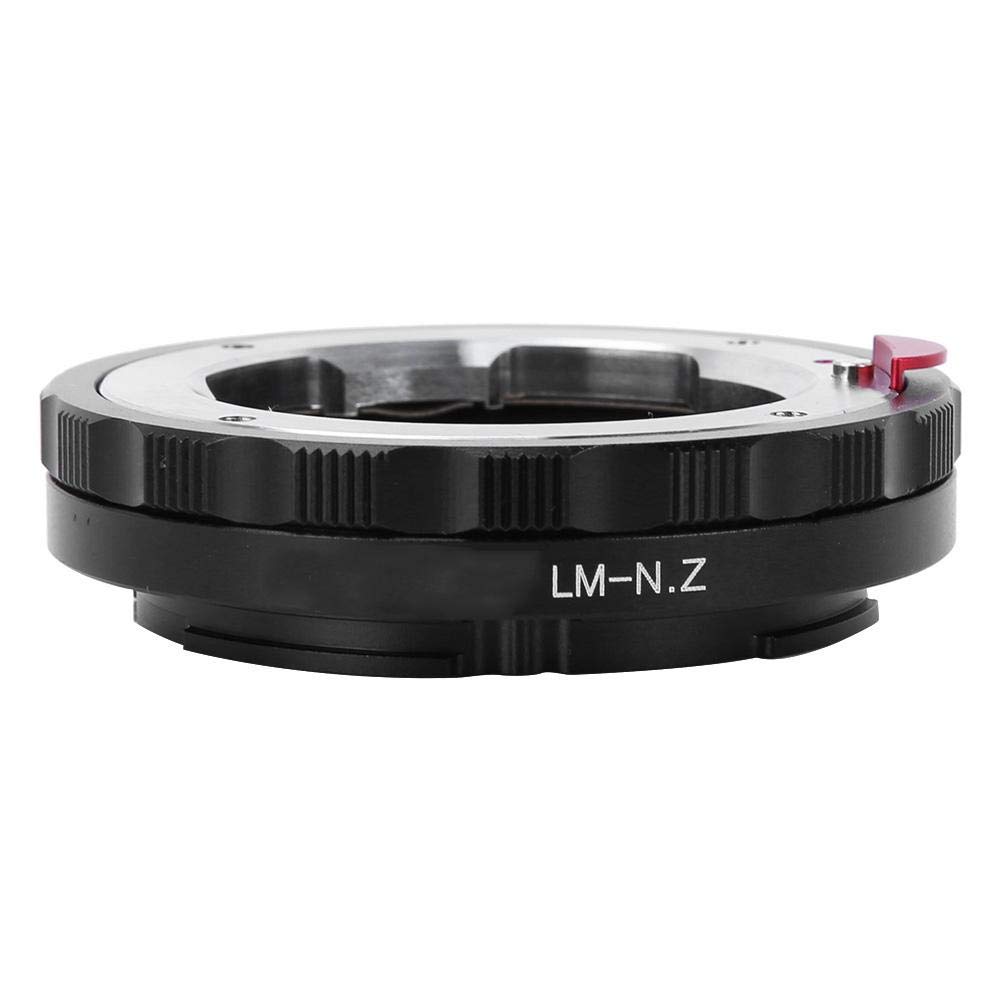 Manual Focus Lens Mount Adapter Ring,Aluminum Alloy LM-NZ MF Camera Macro Lens Converter for Leica M L/M Lens for Zeiss ZM Lenses for Voigtlander VM Lens to for Nikon Z Mount Z6 Z7 Mirrorless Camera