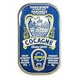 Cocagne Sardines in Light Brine of Portugal 4.4 oz - Pack of 2