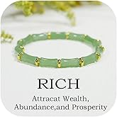 72ore Jade Bracelet for Women Green Bangle Jade Jewelry Lucky Crystal Money Attraction Bracelets Jewelry Gifts
