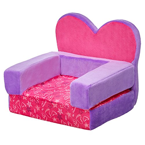 Build-a-Bear Workshop Heart Chair Bed for Teddy Bear