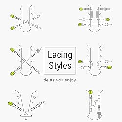 Yefored Lazy Elastic Shoelaces For Adults And Kids