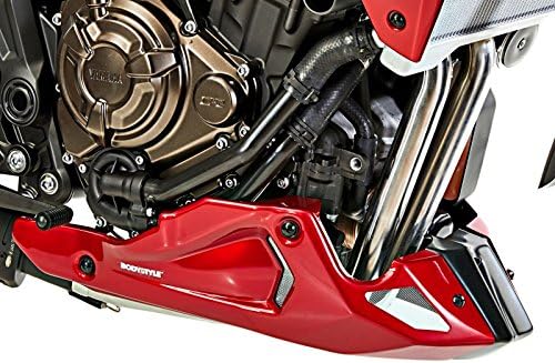 Belly pan Yamaha MT-07 Tracer 16-18 red Sportsline Bodystyle