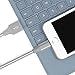 Charger Cable Novtech 3 Pack 3ft 6ft 10ft Heavy Duty Lightning to USB Cable Fast Charging Cord for iPhone x 8 8 Plus 7 7 Plus 6s 6s Plus 6 6 plus 5s 5c 5 iPad Air iPad mini iPod-Gray