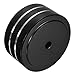 CynKen 4pcs 40x20mm Aluminum HIFI AMP Speaker Isolation Stand Turntable DAC Feet Pad Black