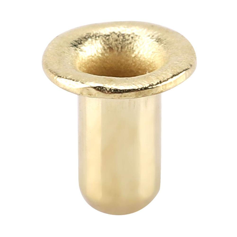 Mumusuki Brass Hole Bee Frame Eyelets, Bee Hive Beehive Brass Nest Frame Eyelets Beekeepers Beekeeping Tools(1000pcs)