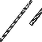 longsuda Swimming Pool Pole Carbon Fiber, Pool Skimmer Carbon Fibre, Telescopic Swimming Pool Cleaning Rod, Advanced Adjustable Telescopic Rod, Used for Skimming nets, Brushes, Vacuum Heads (12 Feet)