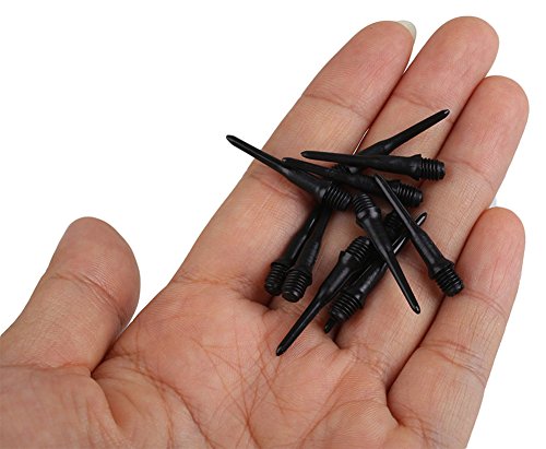 Taloyer 50 Pieces of Black Soft Tip Points For Soft Tip Darts Electronic Dart - Thumbnail 6