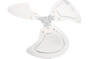 OKUMEYR Heavy-duty Aluminum Fan Blades for Industrial Standing Pedestal Fans Quiet Operation Replacement