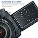 Screen Protectors Compatible Canon EOS 6D Mark II, AFUNTA 2 Packs Anti-Scratch Tempered Glass Protective Films for DSLR Digital Camera