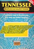Front cover for the book Tennessee Atlas & Gazetteer by DeLorme Publishing