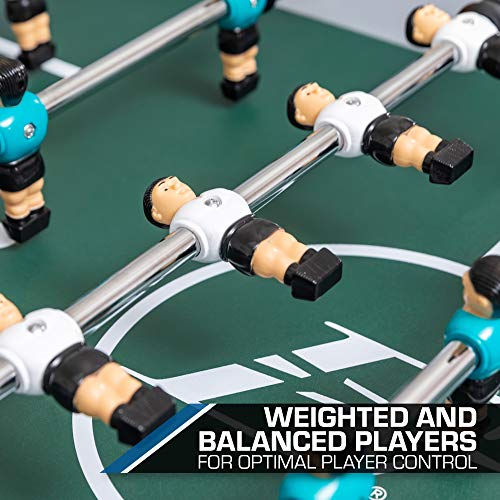 EastPoint Sports Official Competition Size Deluxe Foosball Table for Multiplayer Indoor Play