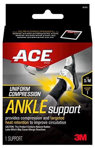 Ace Compression Ankle Support, Small/Medium