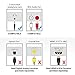Wireless TV Speakers for Hearing Impaired, ALBOHES Portable TV Soundbox, TV Audio Speakers for Seniors Hearing Assistance Works with Headphone, Digital Optical Fiber 3.5mm Jack