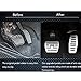 Jaronx No Drill Gas Brake Pedal Covers Compatible with Jeep Renegade/Compass, Aluminum Alloy Anti-Slip Metal Pedals Brake Pedal Pads (Compatible with:Jeep Renegade 2015-2021 and Compass 2017-2021)