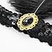 JustinCostume 1920s accessories Headband Necklace Gloves Cigarette Holder Boa C