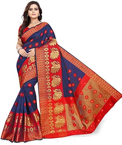 Anghan Brothers Cotton Saree With Blouse Piece