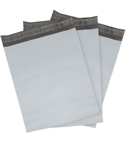 White Poly Mailers 10x13 Inch – 100 Pack | Self-Sealing Shipping Bags For Small Business - View #5