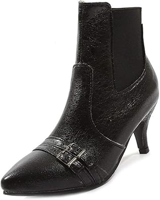 dressy ankle boots low heel