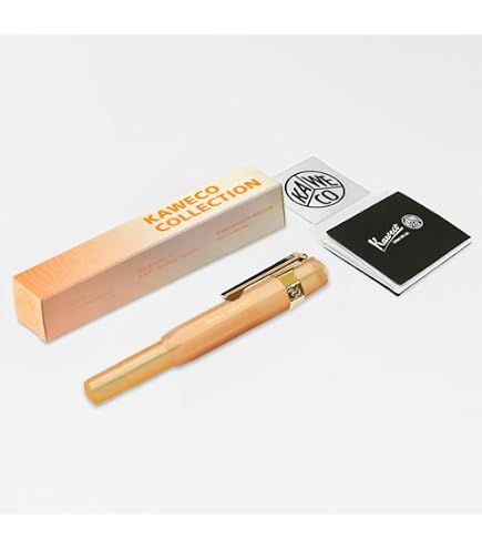 Amazon.com : Kaweco COLLECTION Apricot Pearl Fountain Pen with
