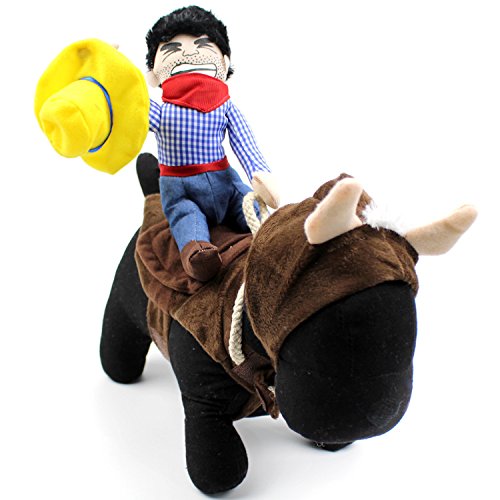 Buy Harukokoro(TM)Cowboy Riding Horse Dog Costume Novelty Funny Pet Dog
