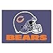 FANMATS 5713 Chicago Bears Starter Accent Rug - 19in. x 30in. | Sports Fan Home Decor Rug and Tailgating Mat - Bears Helmet Logo