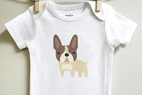French Bulldog Boy Girl Baby Bodysuit Romper One Piece Long Short Sleeve 3 6 9 12 18 Months