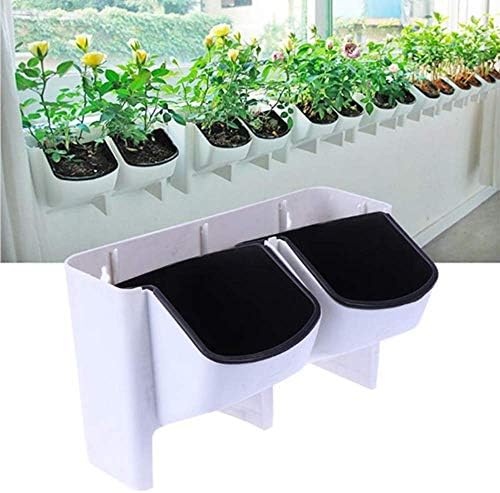 Creative Vertical Garden Wall Planter Living Background Wall Pot Wall Mount for Indoor Outdoor Living Hall Balcony Garden Herb