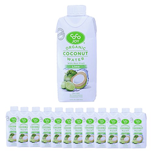 100 Organic Coco Joy Coconut Water 11 Fl Oz 12pack Refreshing Non