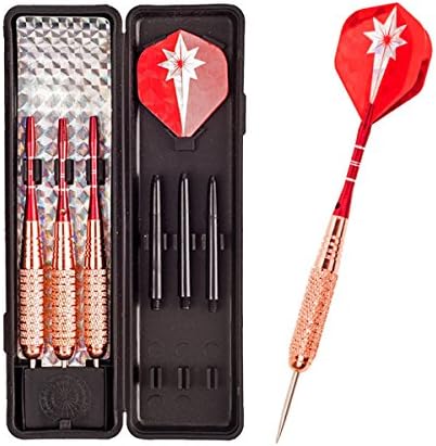 Tip Darts 24 Grams with Stainless Steel Professional Dart needle Set,PVC Flights and Darts 3pcs