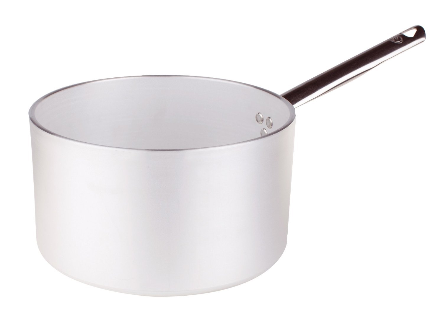 Pentole Agnelli Aluminium Professional 5 Mm. Radiant Cylindrical Saucepan, Diameter 18 Cm.