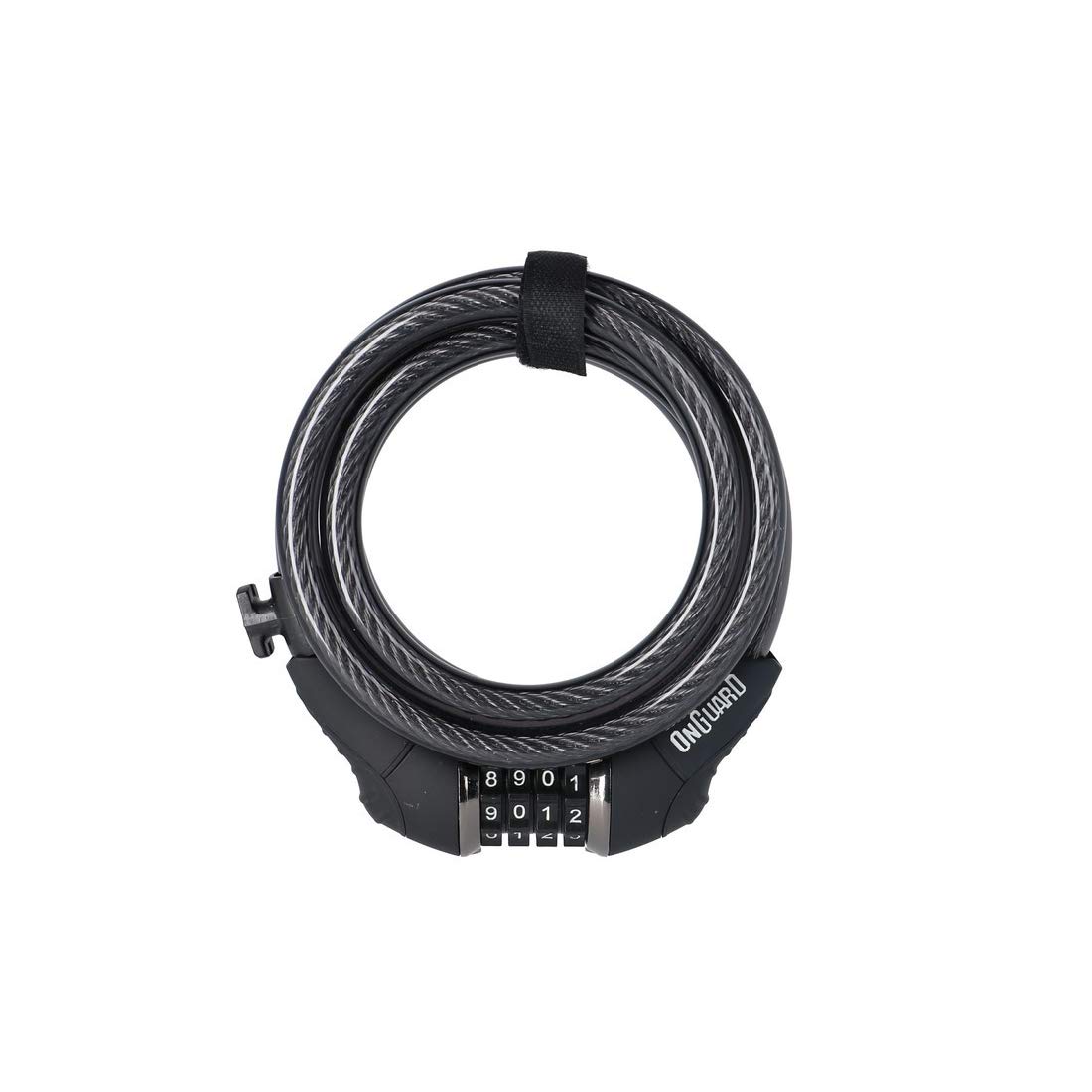 Onguard Doberman 8031X Re-settable Coil Combo Cable Lock, 185cmx12mm