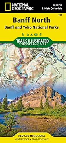Banff North Map [Banff and Yoho National Parks] (National Geographic ...