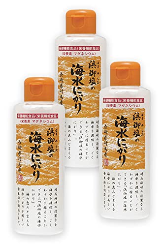 白松 浜御塩の海水にがり170ml×3個 JAN:4512039000228商品画像