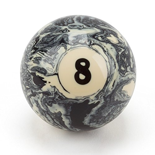 GSE Games & Sports 2 1/4-Inch Regulation Size/Weight AAA Grade Marble Swirl Pool Ball Set Marbled Billiard Balls, Complete 16 Ball Set - Thumbnail 2