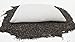 Bean Products WheatDreamz Japanese Pillow - Made in USA - Cotton Zippered Shell Filled with Organic Buckwheat - 14