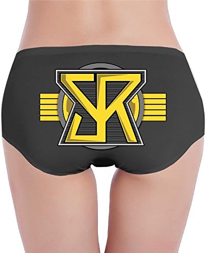 XJBD Women's Low-Waist Seth Rollins Hipsters Black