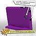 Cooper Dynamo Kids case Compatible with Galaxy Tab E 9.6 | Shock Proof Heavy Duty Kidproof Cover for Kids | Girls, Boys | Kid Friendly Handle & Stand, Screen Protector | Samsung SM-T560 T561 (Purple)
