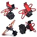 Bike Phone Mount Holder, ISSIKI, Universal Bicycle Handlebar Roll Ball Mount Adjustable Cell Phone Holder Cradle for iPhone 6 6S Plus, Samsung Galaxy.