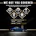 OPT7 Show Glow G2 H11 (H8 H9 H16) LED Fog Light Bulbs - 6000K Cool White @ 395 LMS per Bulb - All Bulb Sizes and Colors - 1 Year Warranty (Pack of 2)