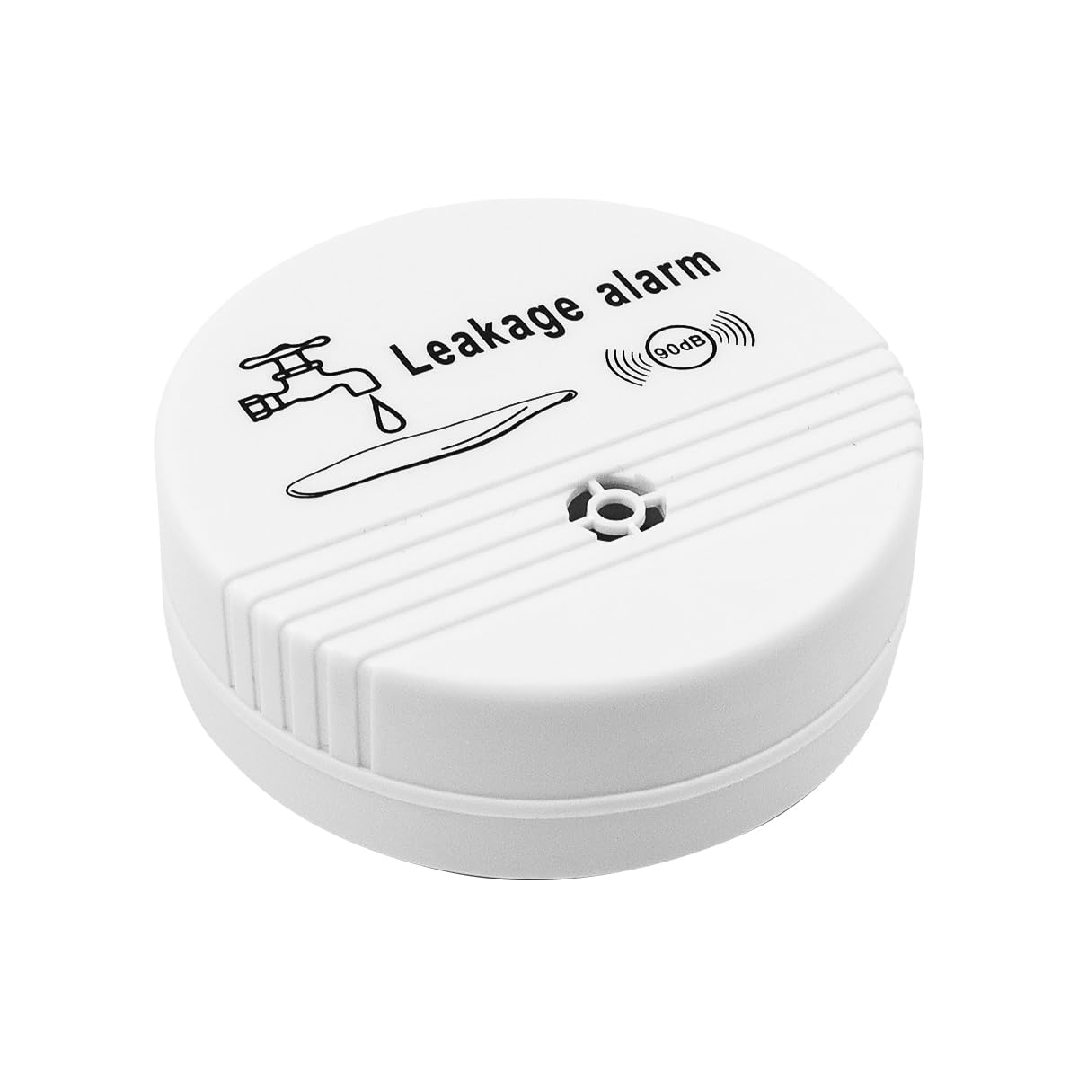 Hsthe Sea 4PCS Water Leak Detector 85 dB Water Leakage Alarm for Basements Bathrooms Laundry Rooms Kitchens Garages